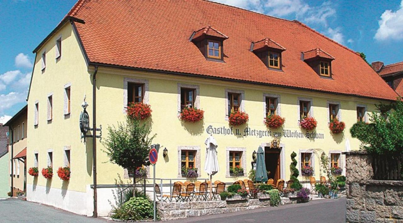 Gasthof Weisser Schwan Hotel Windischeschenbach Buitenkant foto